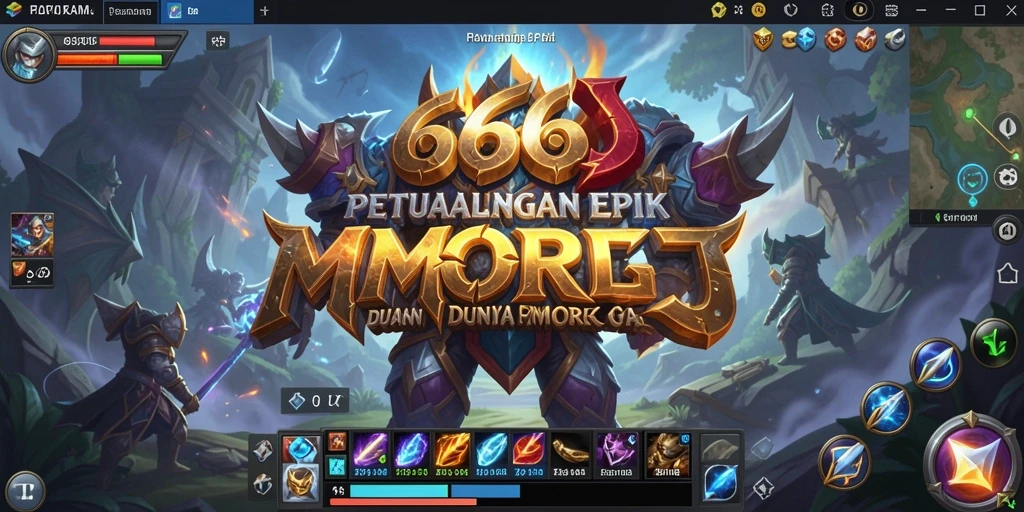 Tangkapan layar menunjukkan antusiasme pemain dalam pertempuran seru di 666J.