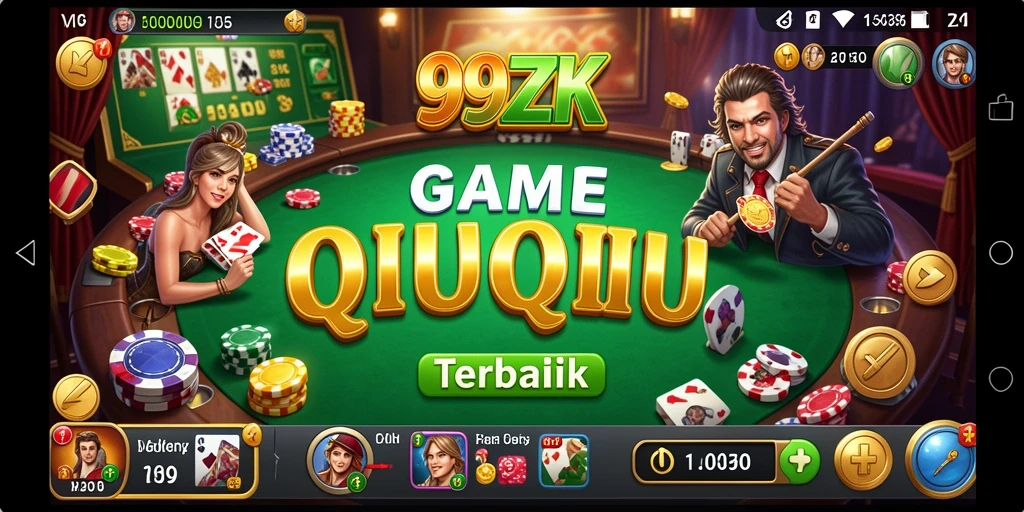 Screenshot gameplay QiuQiu menarik di 99ZK.