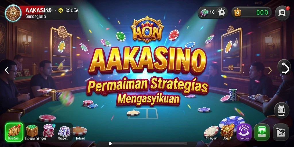 Screenshot AAKASINO menampilkan momen seru dalam gameplay TPS.