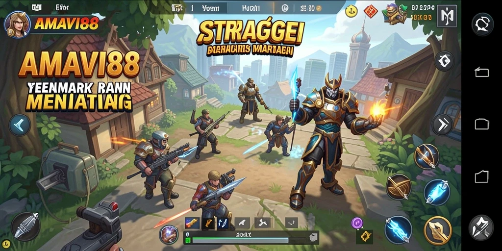 Tampilan gameplay menarik dari AMAVI88 yang memikat pemain.
