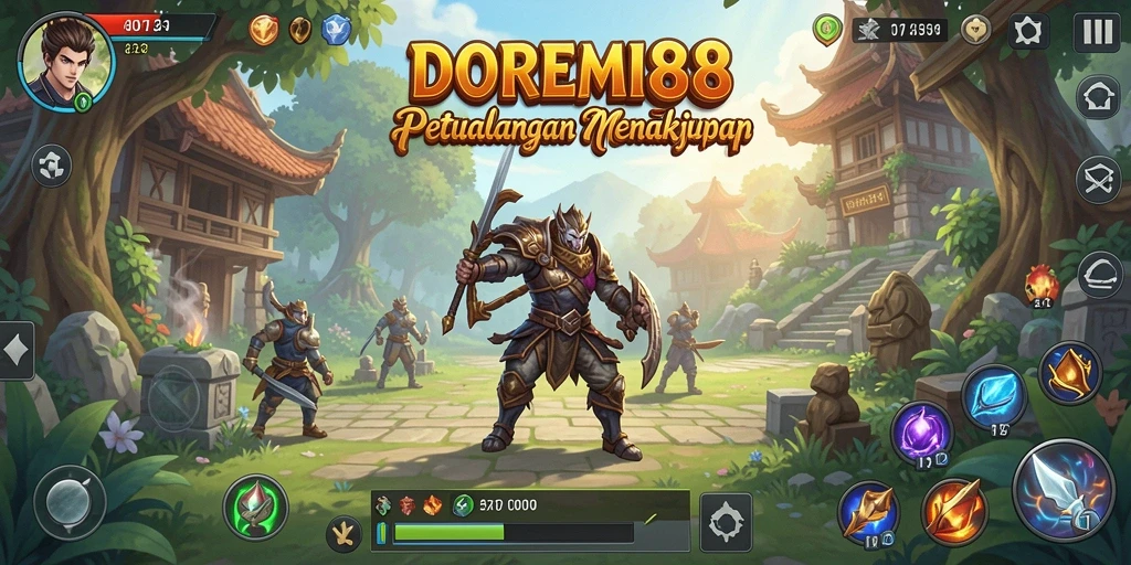 Tampilan gameplay DOREMI88 yang mengasyikkan dan penuh tantangan.