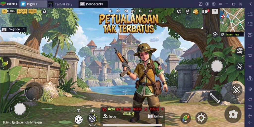 Gameplay Open World yang menarik dalam IDEBET.