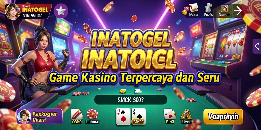 Tampilan menarik dari gameplay Kasino INATOGEL yang seru.