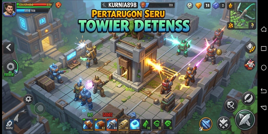 Tampilan gameplay KURNIA898 yang intens dan penuh aksi.