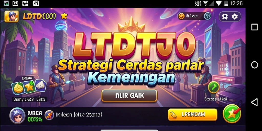 Tampilan menarik dari gameplay LTDTOTO yang penuh strategi.