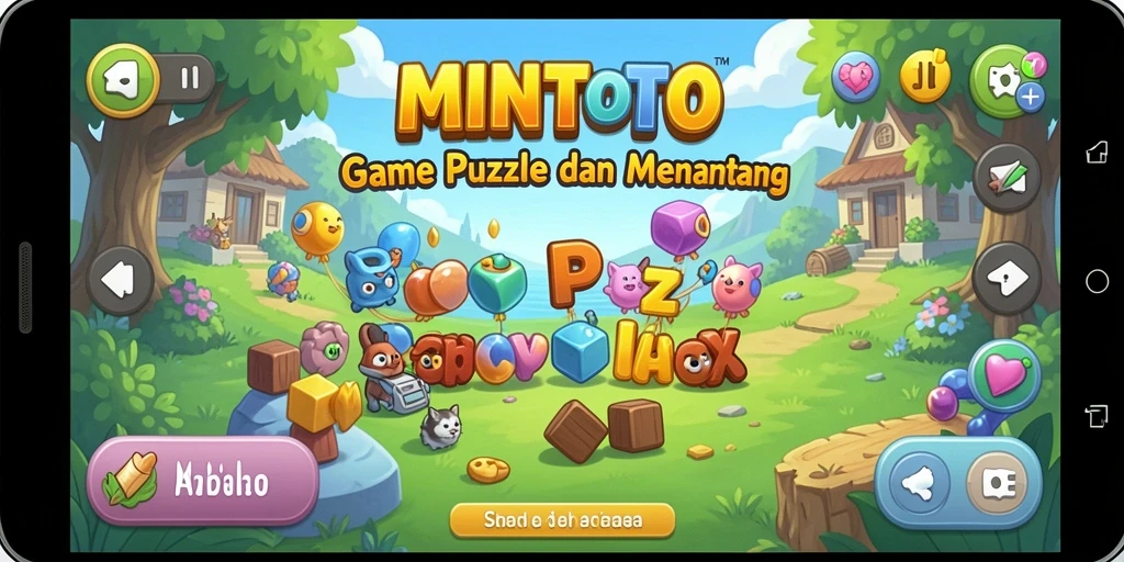 Tampilan gameplay MINTOTO dengan tantangan Puzzle menarik.