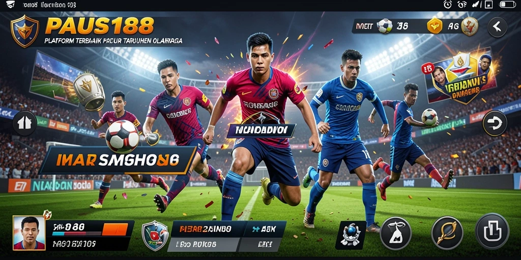 Tampilan gameplay PAUS188 yang menarik dalam taruhan olahraga.