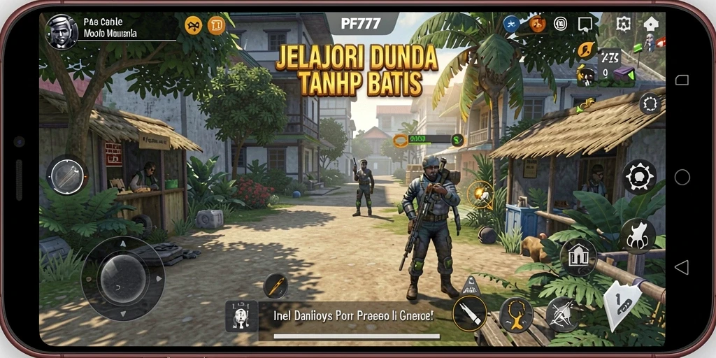 Gameplay PF777 yang imersif dan penuh petualangan di dunia terbuka.