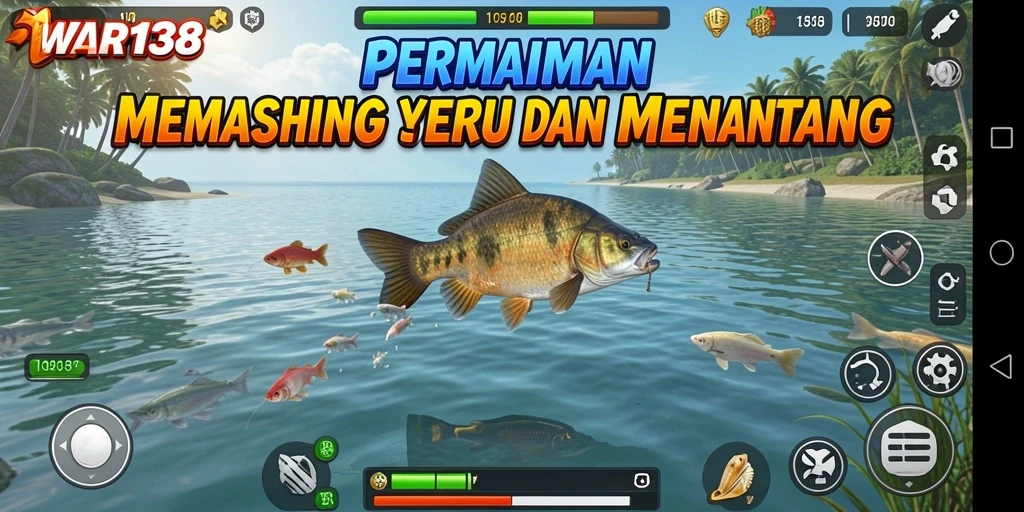 Tangkapan ikan yang mengesankan dalam gameplay WAR138.